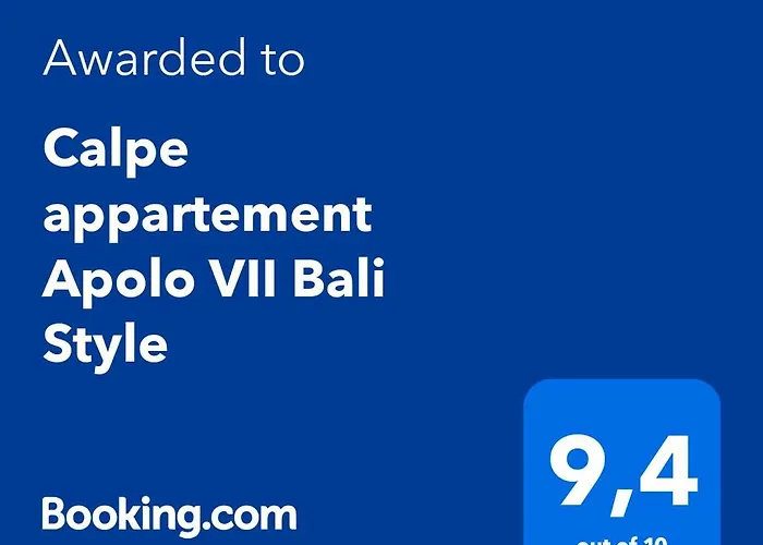 Appartement Apolo Vii Bali Style Calpe
